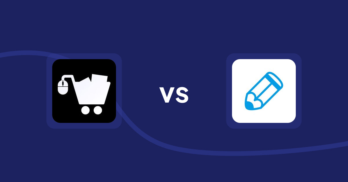 Shopify Product Display Apps: LM Add To Cart Sticky vs. Writer Sofia