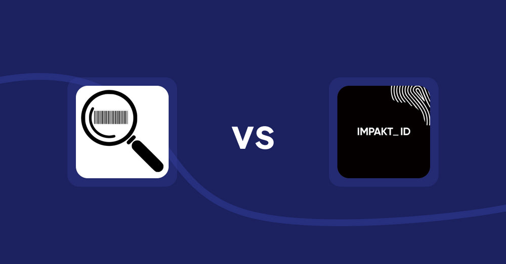 Shopify Product Display Apps: ScanZ ‑ Find and Import Easy vs IMPAKT ID: fashion CO2 tracker