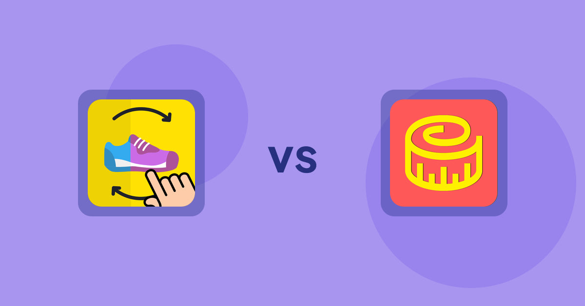 Shopify Product Display Apps: GG Quick View & Hover Slider vs Snake Size Chart & Size Guide