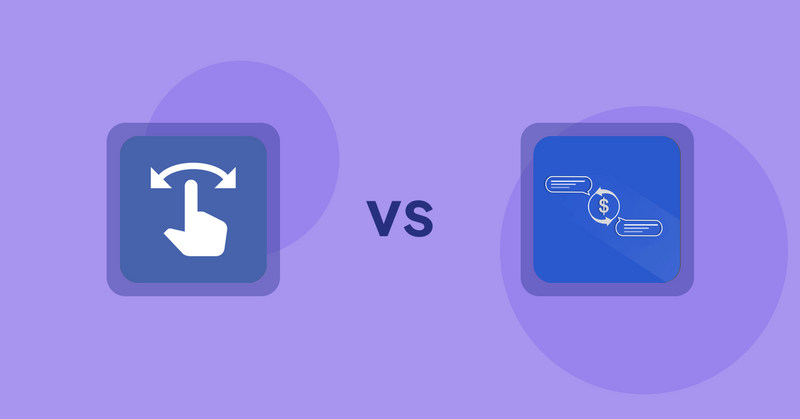 Shopify Product Display Apps: HypeSwipe: Swipes to Sales vs Addify Custom Price Text