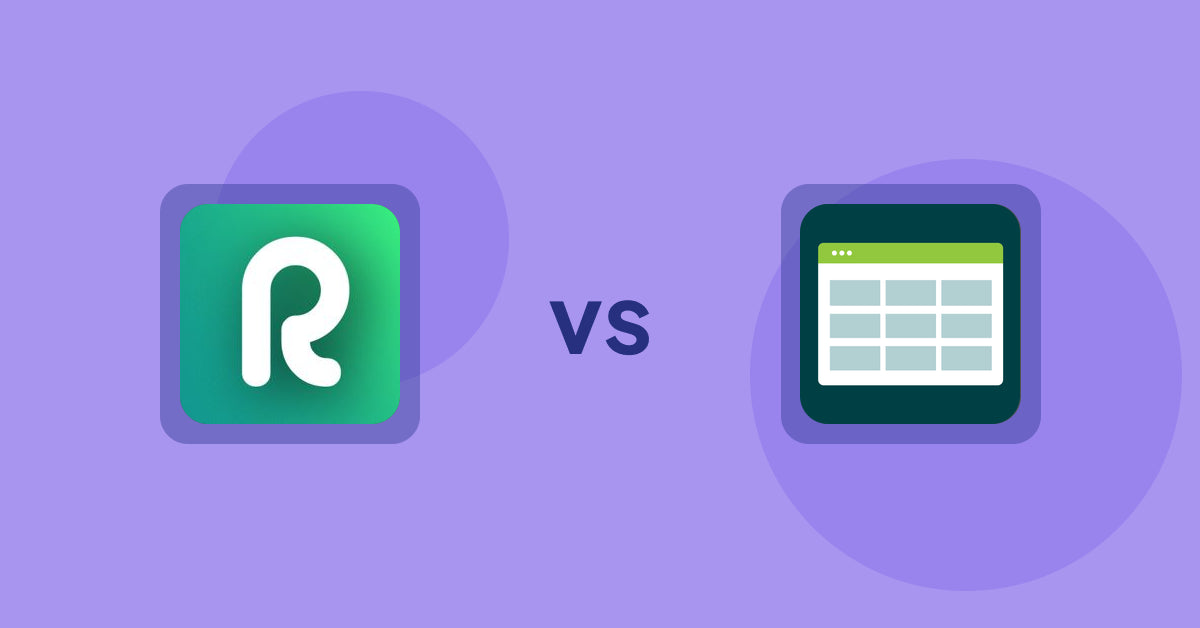 Shopify Product Display Apps: ReelTok Shoppable Videos + UGC vs. Product Table