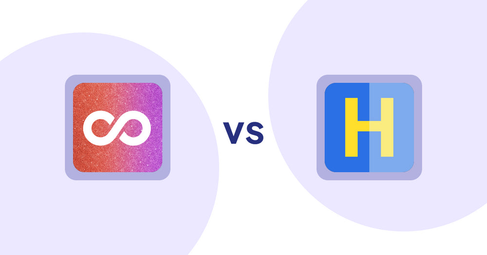 Shopify Product Display Apps: Infinite Scroll Pro vs HiVar: Hide Sold Out Variants