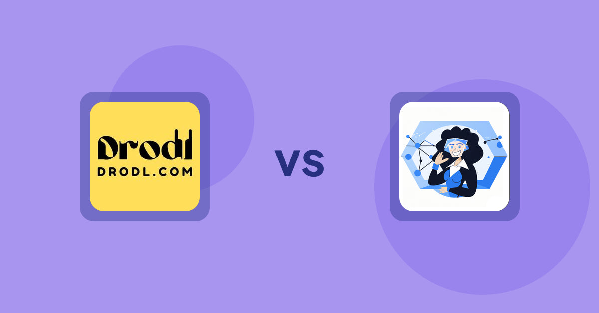 Shopify Product Display Apps: Drodl: Hide SoldOut Products vs Eva AI: Optimize Descriptions