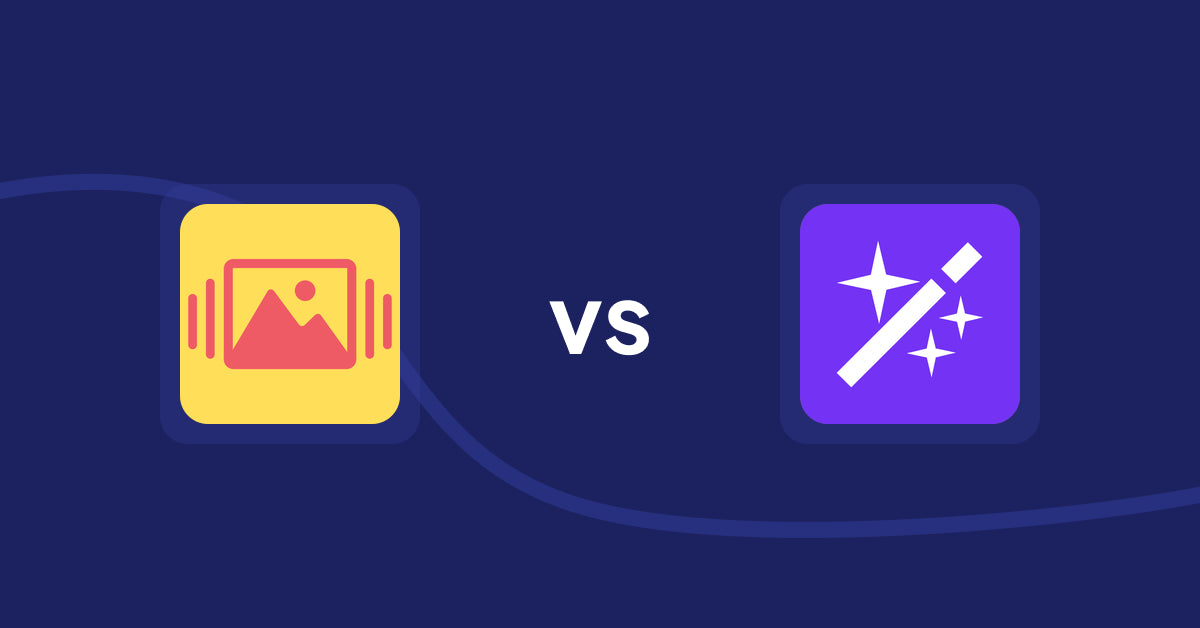 Shopify Product Display Apps: Slidy Testimonial Carousel vs. Magi ‑ AI Write Description