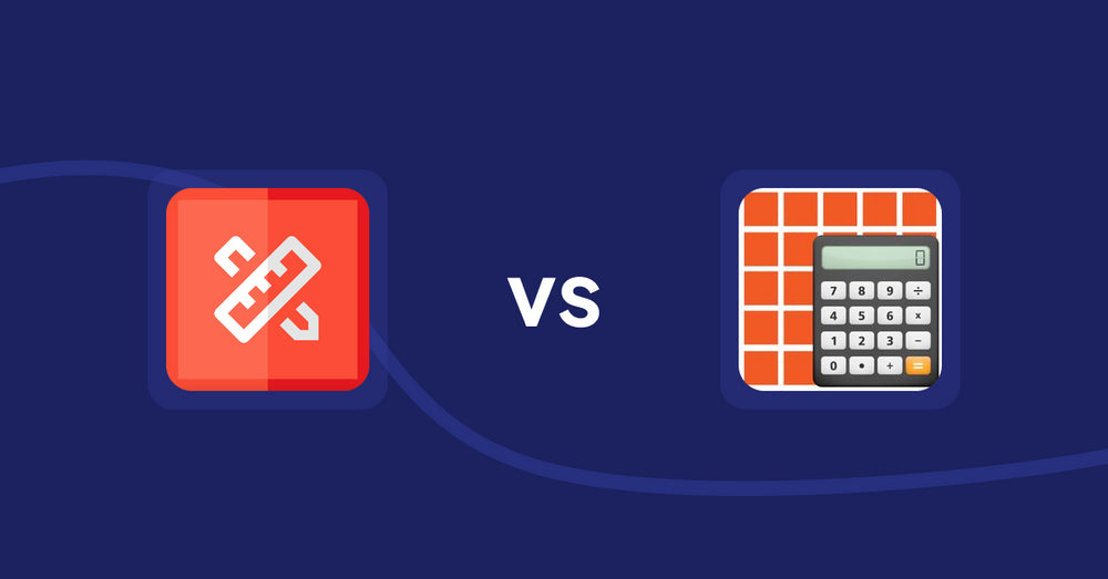 Shopify Product Display Apps: RT: Size Chart, Size Guide vs. DIY Quantity Calculator