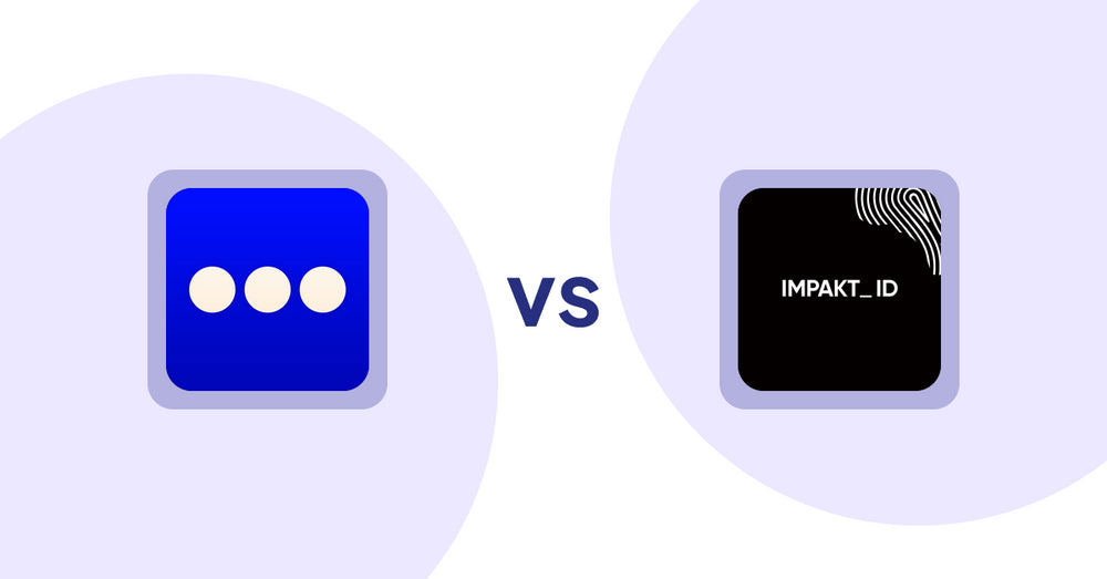 Shopify Product Display Apps: Vario ‑ Variation Swatches vs IMPAKT ID: fashion CO2 Tracker