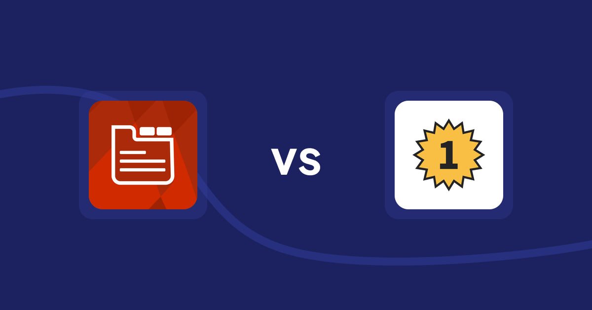 Shopify Product Display Apps: Tabs: SEO Product Tabs with AI vs. UR: Smart Ranking