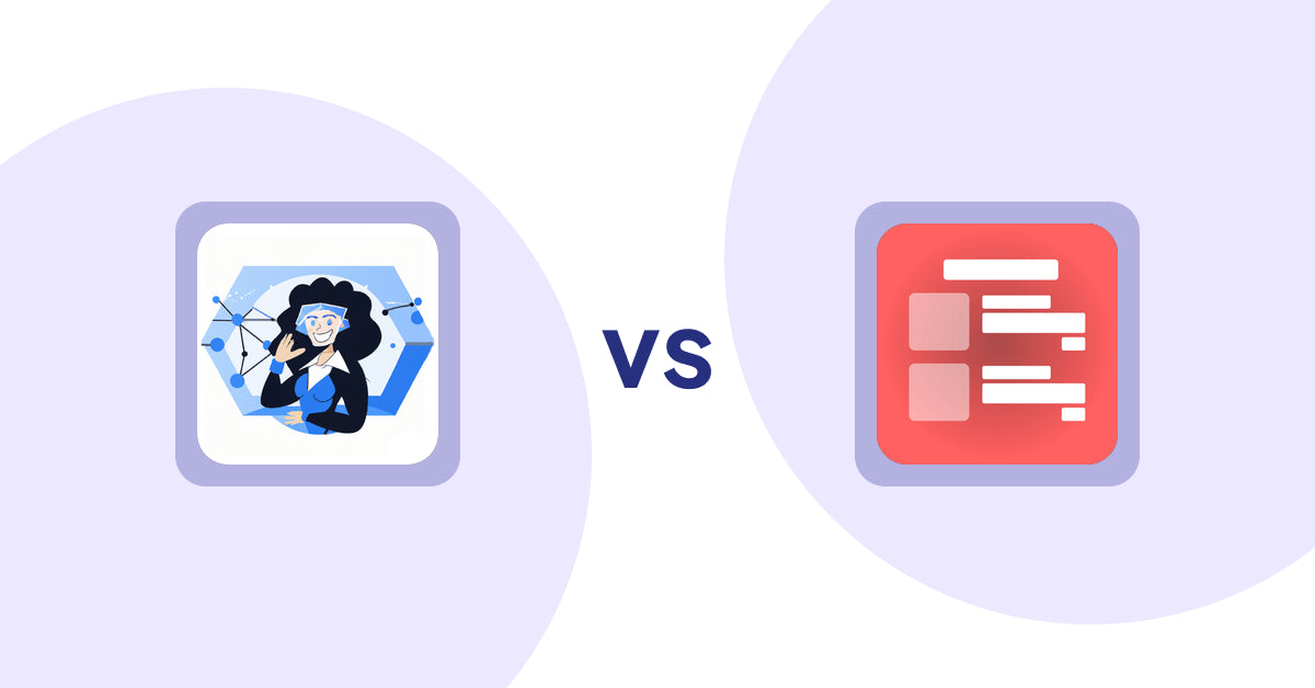Shopify Product Display Apps: Eva AI: Optimize Descriptions vs Menulog