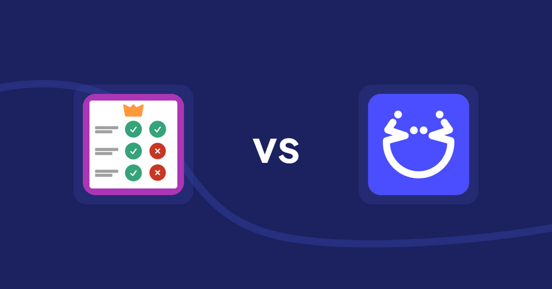 Shopify Product Display Apps: Pretty Comparison Tables vs. Pasilobus Wishlist Supply List