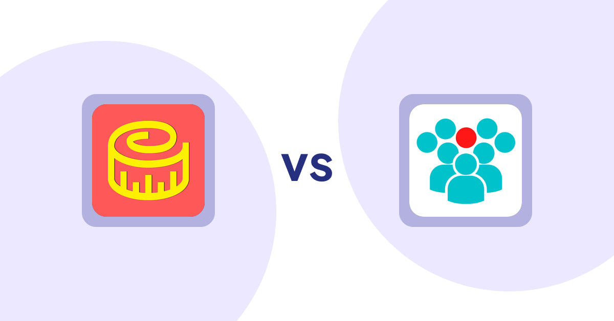 Shopify Product Display Apps: Snake Size Chart & Size Guide vs Today's Project Urgency Stock