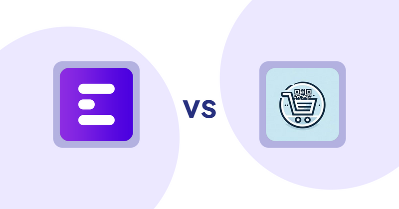 Shopify Product Display Apps: ANG Extra Menu vs QR Cartify