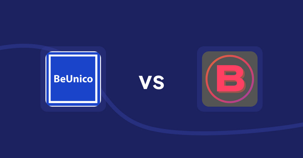 Shopify Product Display Apps: BeUnico vs Banter Stories