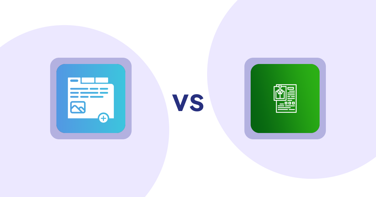 Shopify Product Display Apps: Advanced Product Tabs vs OC Product Size Chart