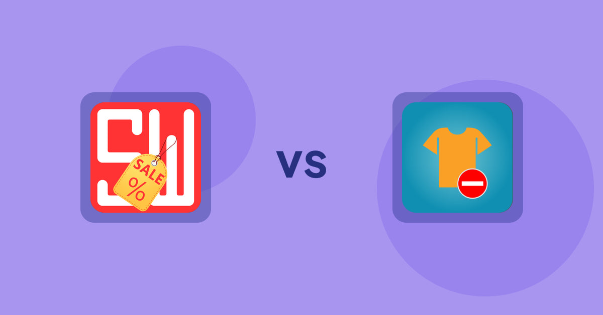 Shopify Product Display Apps: Super Watermarks ‑ Badges vs. Products Unavailable