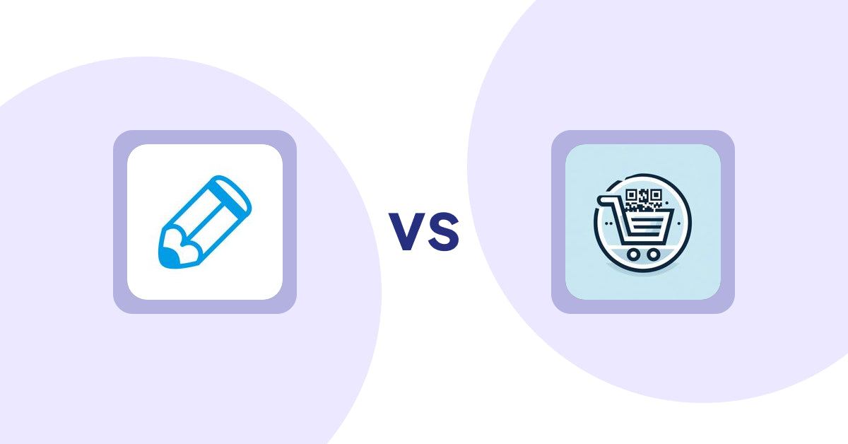 Shopify Product Display Apps: Writer Sofia vs QR Cartify