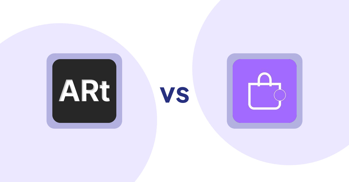 Shopify Product Display Apps: Wall Art Viewer AR vs ShowMe: Product Showcases