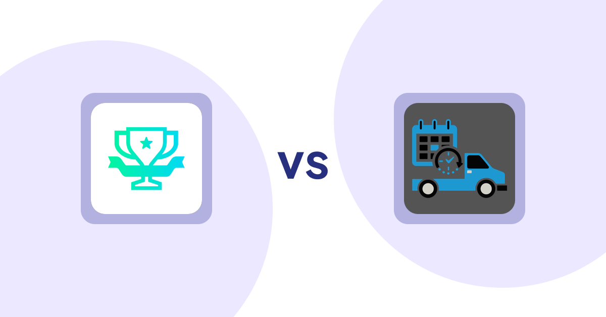 Shopify Product Display Apps: らくらくランキング表示アプリ｜リテリア Ranking vs H3 Estimated Delivery