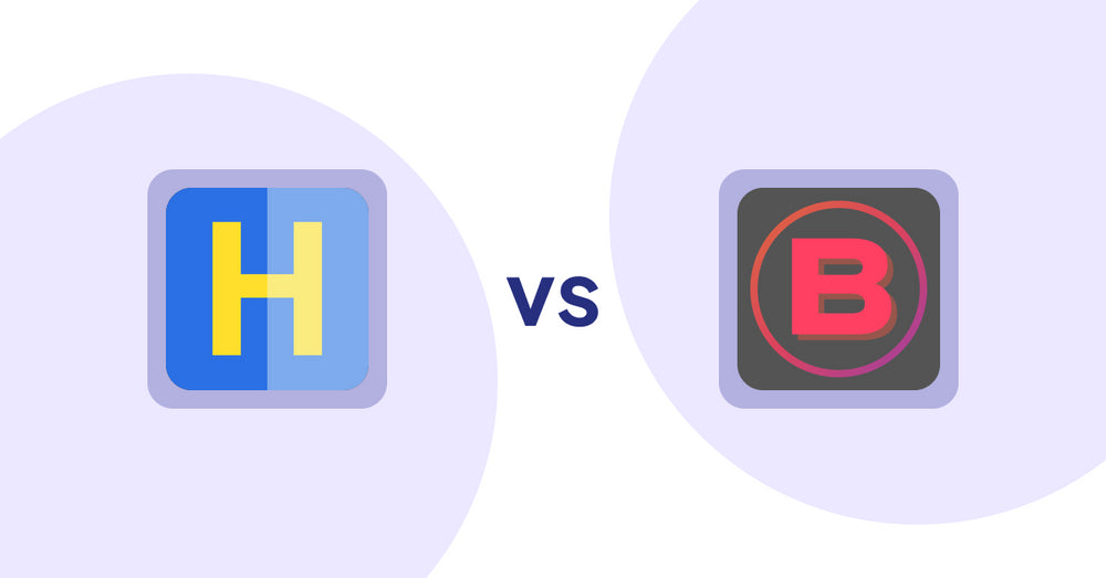 Shopify Product Display Apps: HiVar: Hide Sold Out Variants vs. Banter Stories