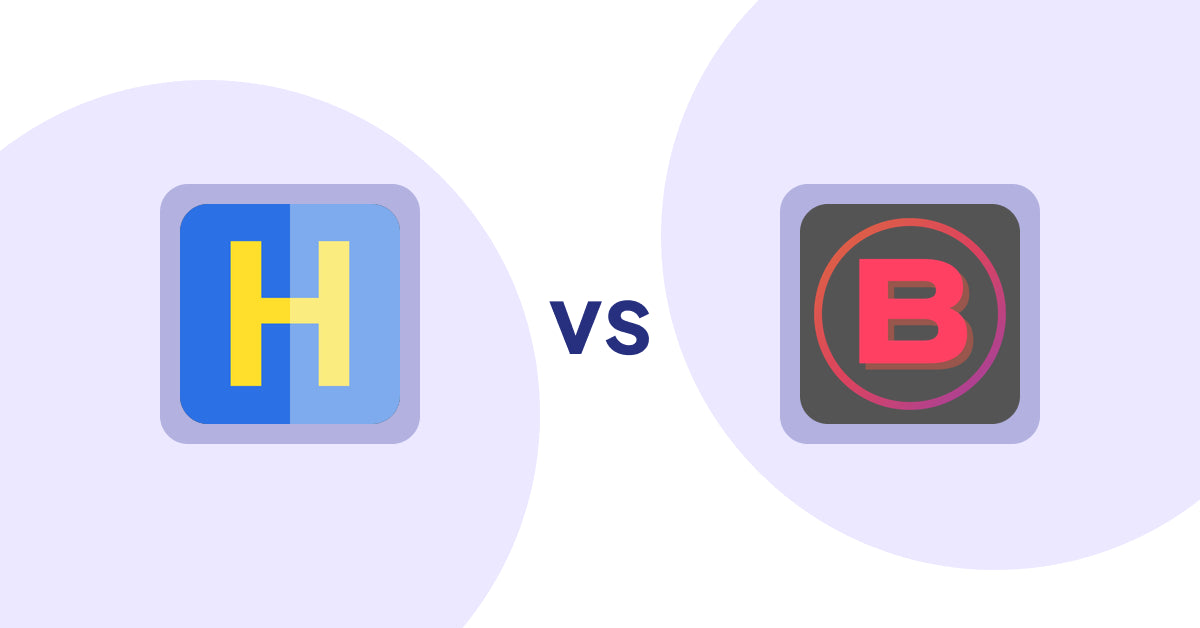 Shopify Product Display Apps: HiVar: Hide Sold Out Variants vs. Banter Stories