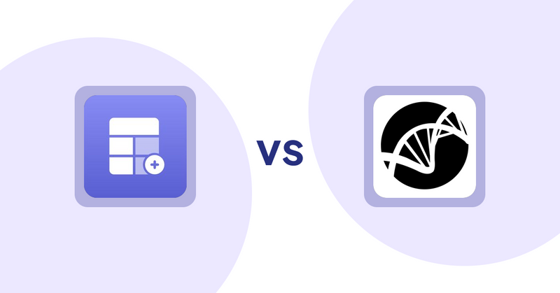 Shopify Product Display Apps: Eazy Specification Tags Table vs Bike Matrix