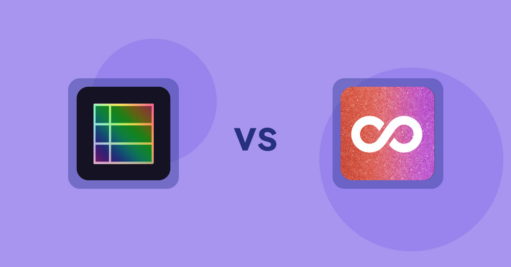 Shopify Product Display Apps: TableFlow Specification Table vs. Infinite Scroll Pro