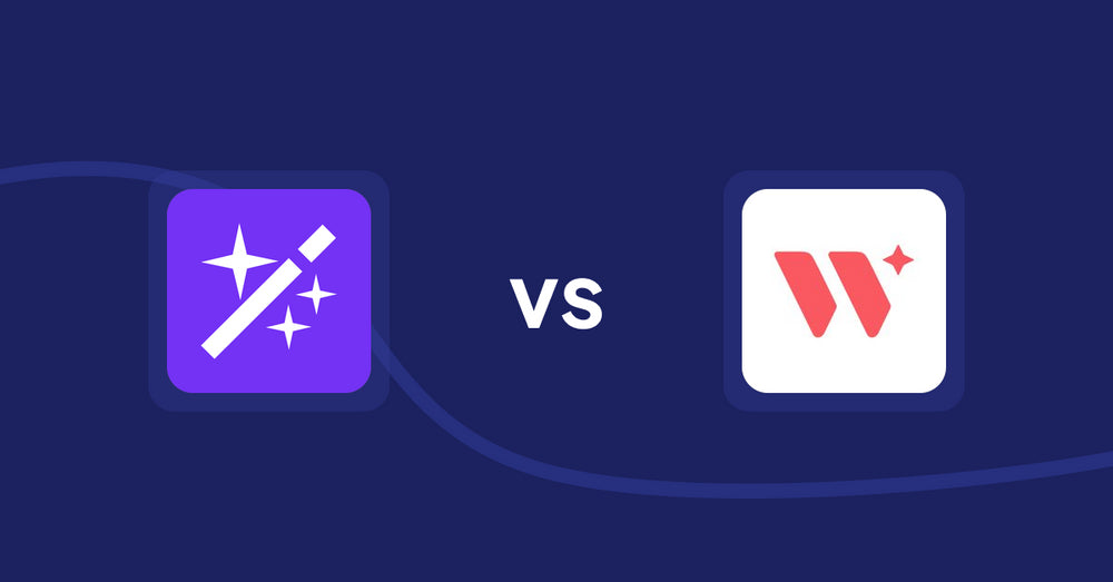 Shopify Product Display Apps: Magi ‑ AI Write Description vs Wizart Visualizer