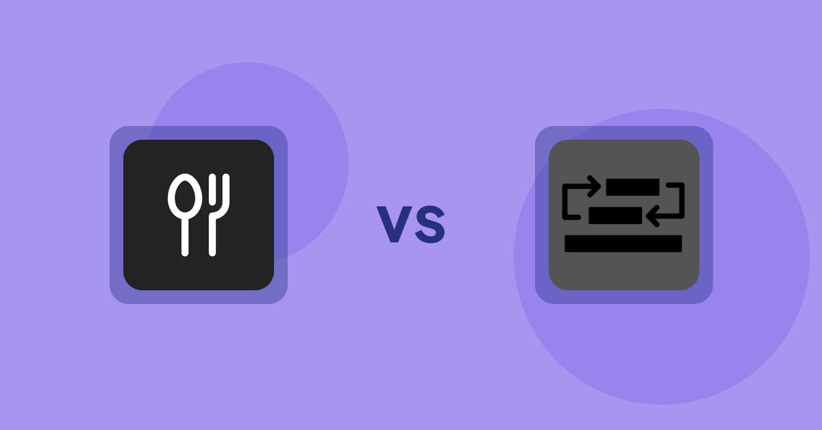 Shopify Product Display Apps: ServeUp ‑ Restaurant Menu vs Sortyfi Collection Merchandise