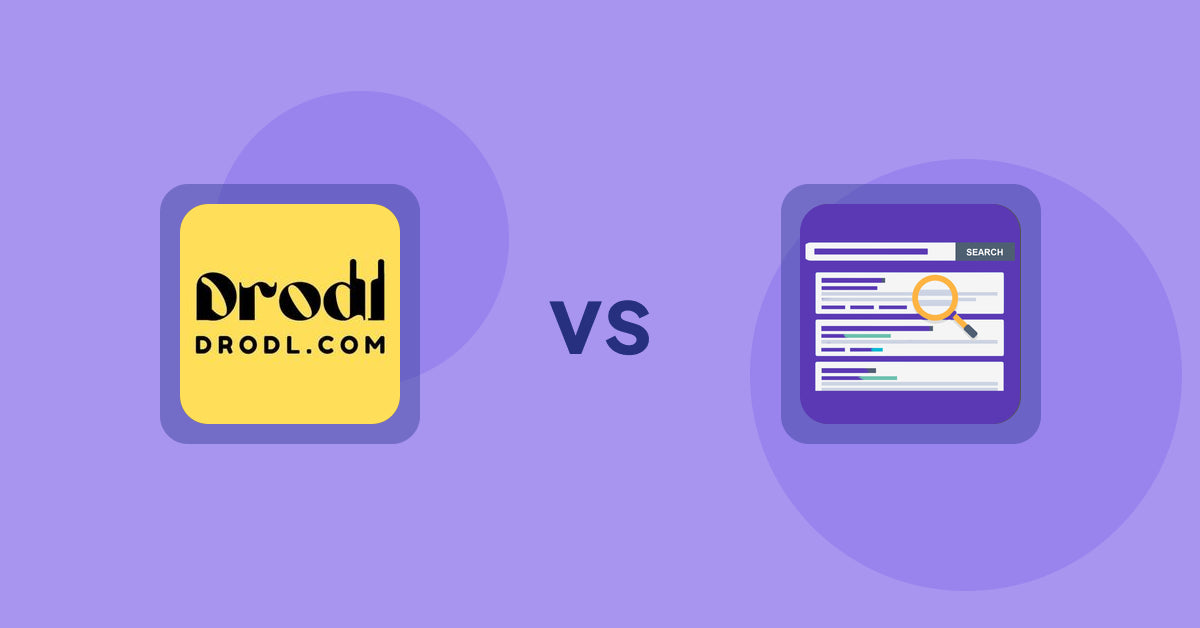 Shopify Product Display Apps: Drodl: Hide SoldOut Products vs. Spark AI Products Description