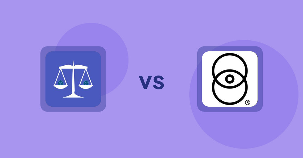 Shopify Product Display Apps: Equate ‑ Product Compare vs Vudoo (Australia)