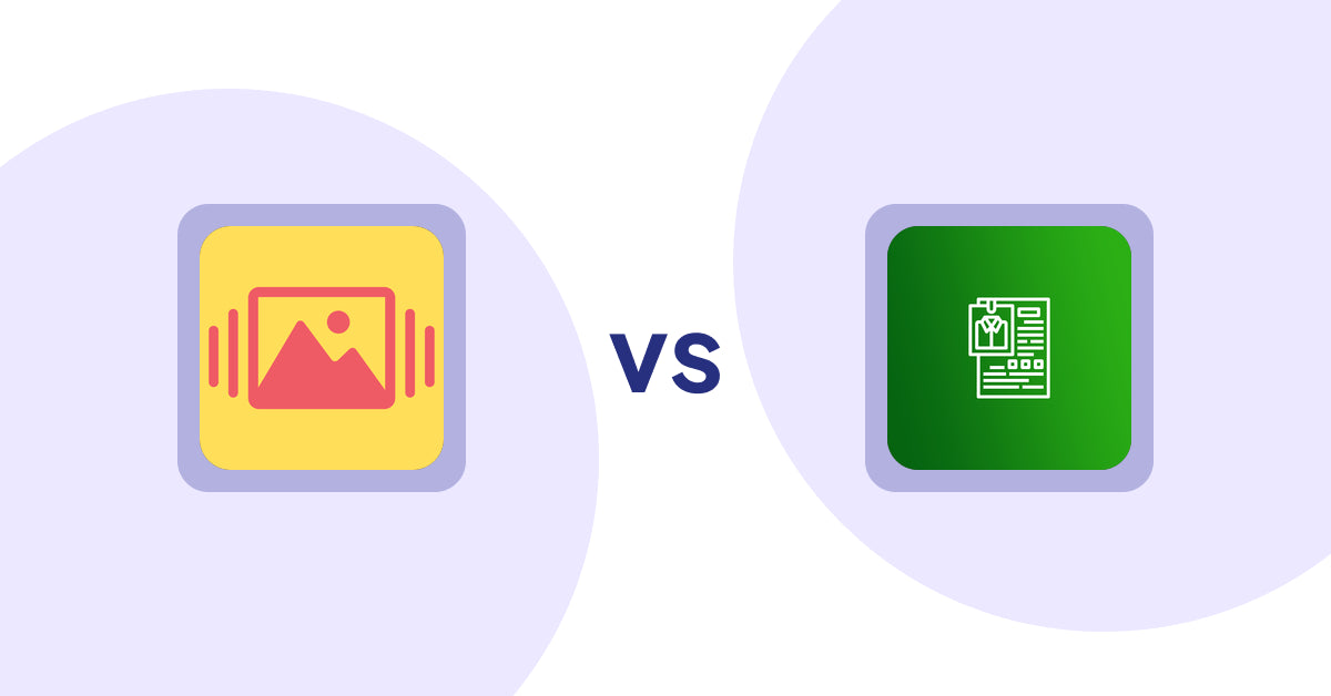Shopify Product Display Apps: Slidy Testimonial Carousel vs OC Product Size Chart