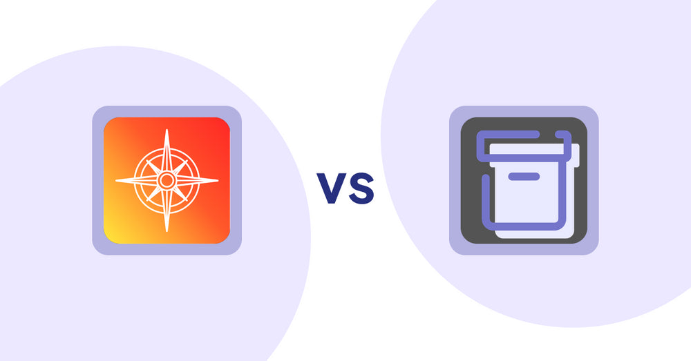 Shopify Product Display Apps: Compass Navigation vs. Shelfify