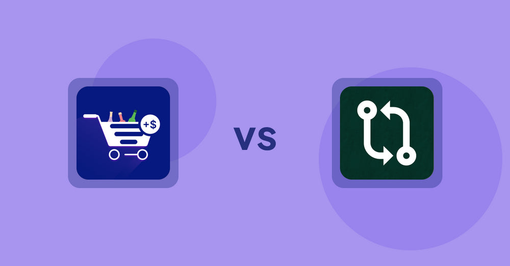 Shopify Product Display Apps: Pfand ‑ Deposit & Cart Fee vs Compareder ‑ Product Compare