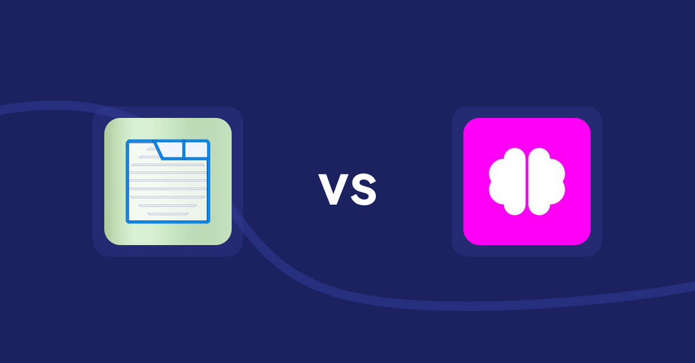 Shopify Product Display Apps: Ecom Product Descriptions vs Brainy: AI SEO & Content Boost