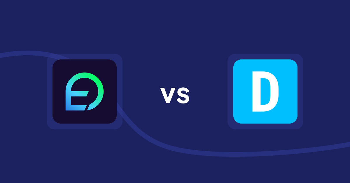 Shopify Product Display Apps: EasyDisplay: Product Showcase vs. Dual Price Display by T2