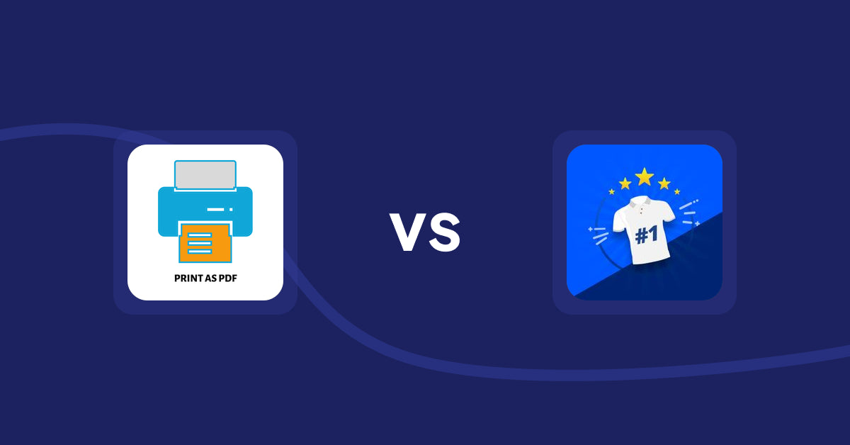 Shopify Product Display Apps: LitPDP ‑ Print as PDF vs Popular Products on Your Store