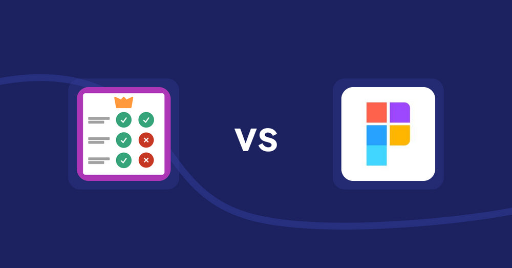Shopify Product Display Apps: Pretty Comparison Tables vs FloHo Product Carousel