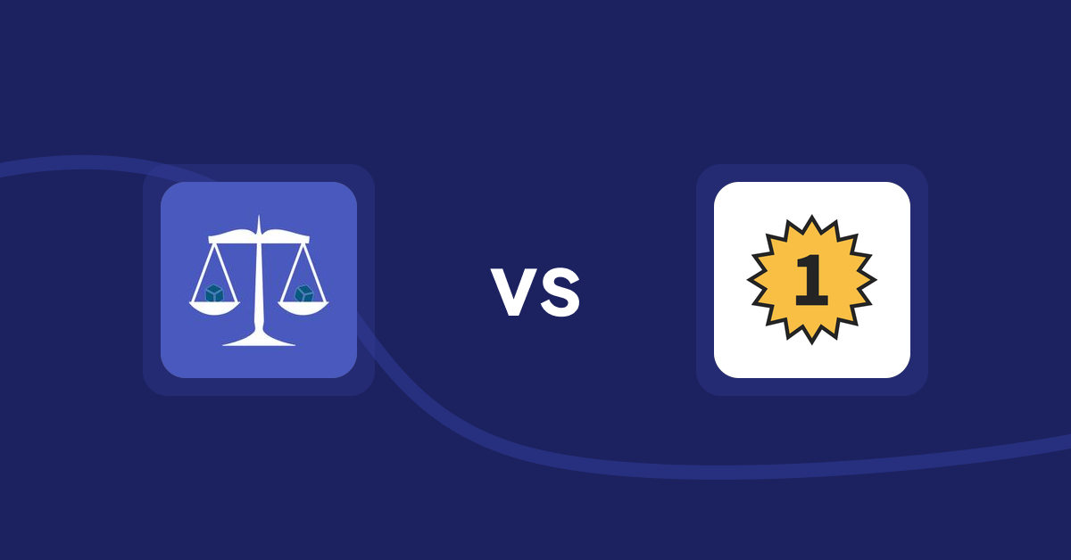 Shopify Product Display Apps: Equate ‑ Product Compare vs UR: Smart Ranking