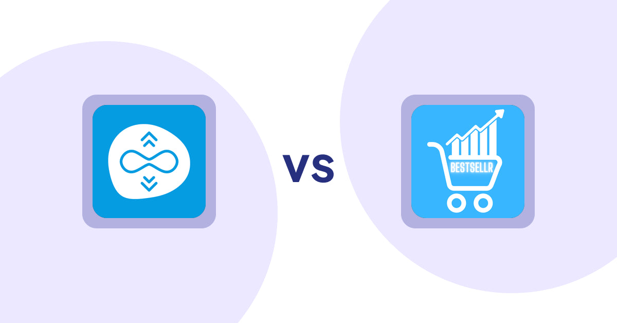 Shopify Product Display Apps: Scroll Freely: Infinite Scroll vs Bestsellr