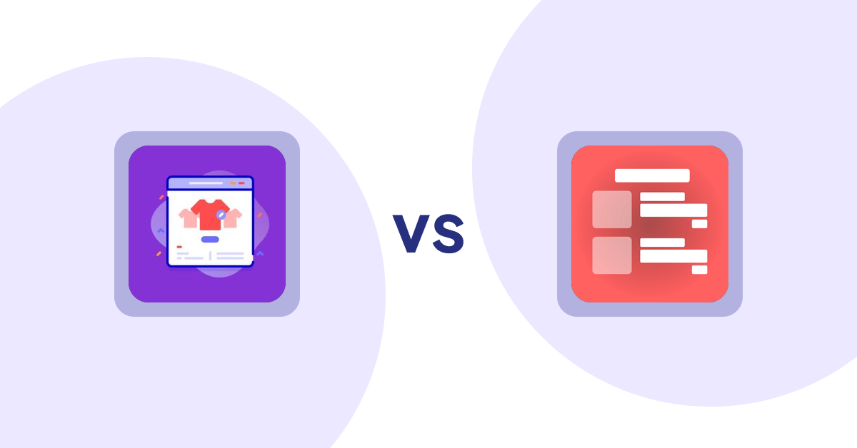 Shopify Product Display Apps: Variant Title Magic vs. Menulog