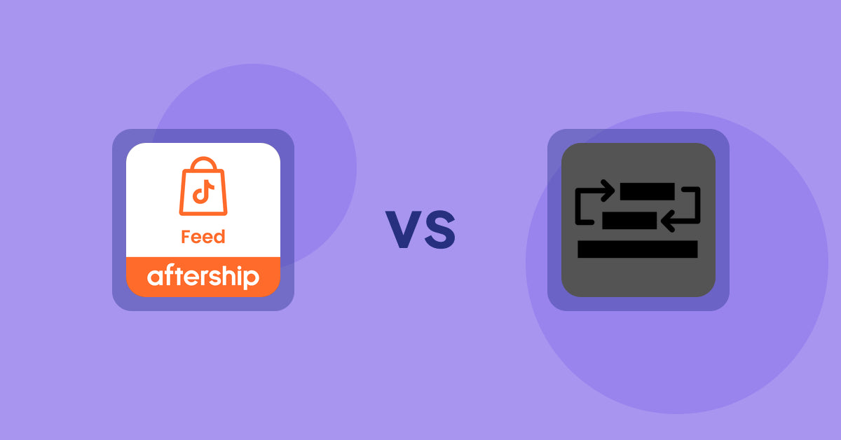 Shopify Product Display Apps: AfterShip Feed for TikTok Shop vs Sortyfi Collection Merchandise
