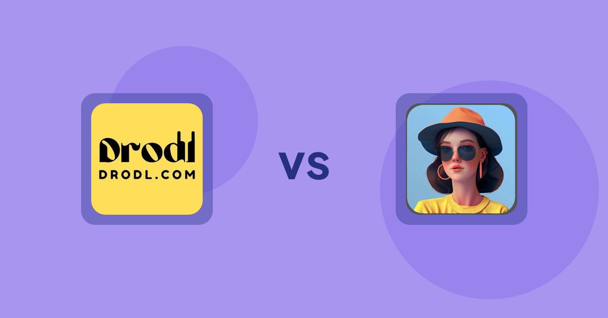 Shopify Product Display Apps: Drodl: Hide SoldOut Products vs Fit it