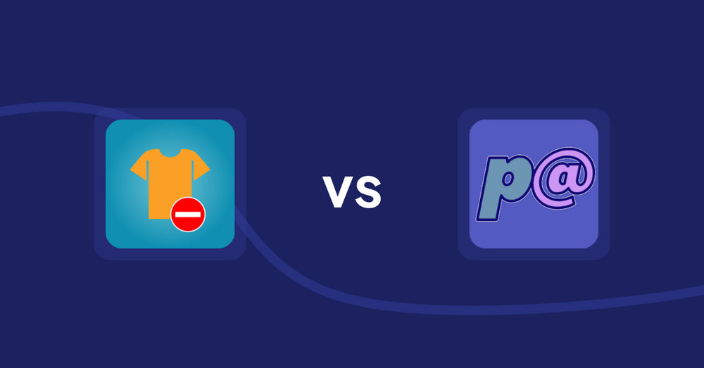 Shopify Product Display Apps: Products Unavailable vs Parameterizer