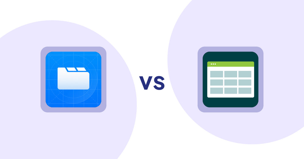 Shopify Product Display Apps: Easy Tabs ‑ Product Tabs vs Product Table