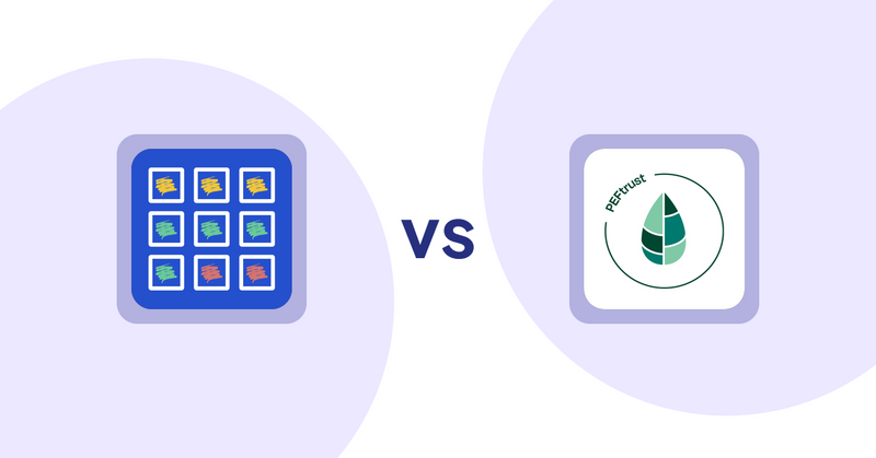 Shopify Product Display Apps: Pixc: Visual Merchandising vs Peftrust