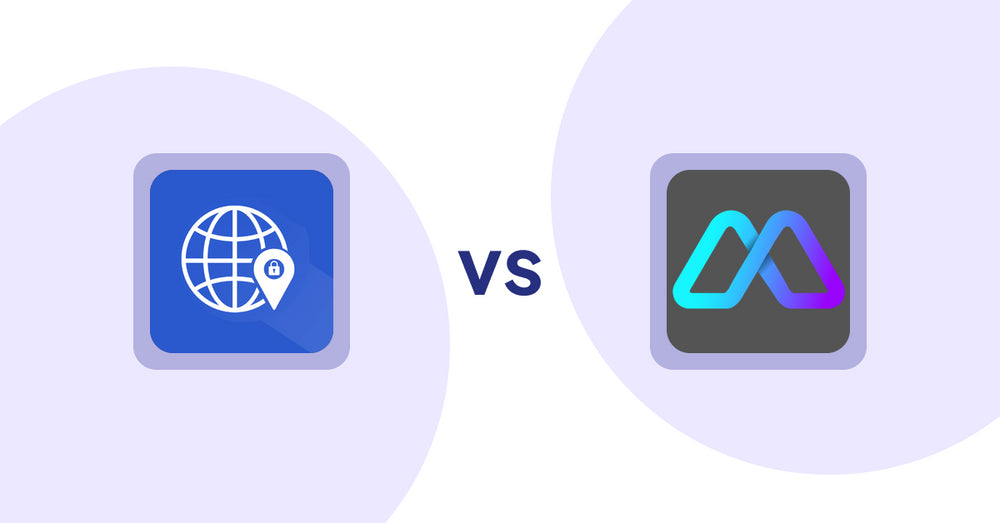 Shopify Product Display Apps: Addify ‑ Country Restrictions vs Metadrob: Create Virtual Store