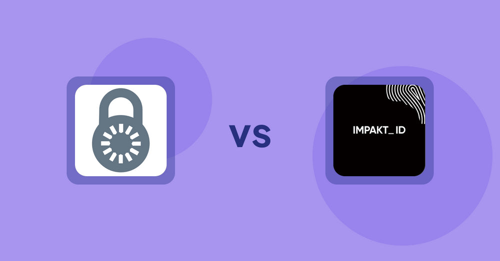 Shopify Product Display Apps: Reveal Lock Manager vs IMPAKT ID: fashion CO2 tracker