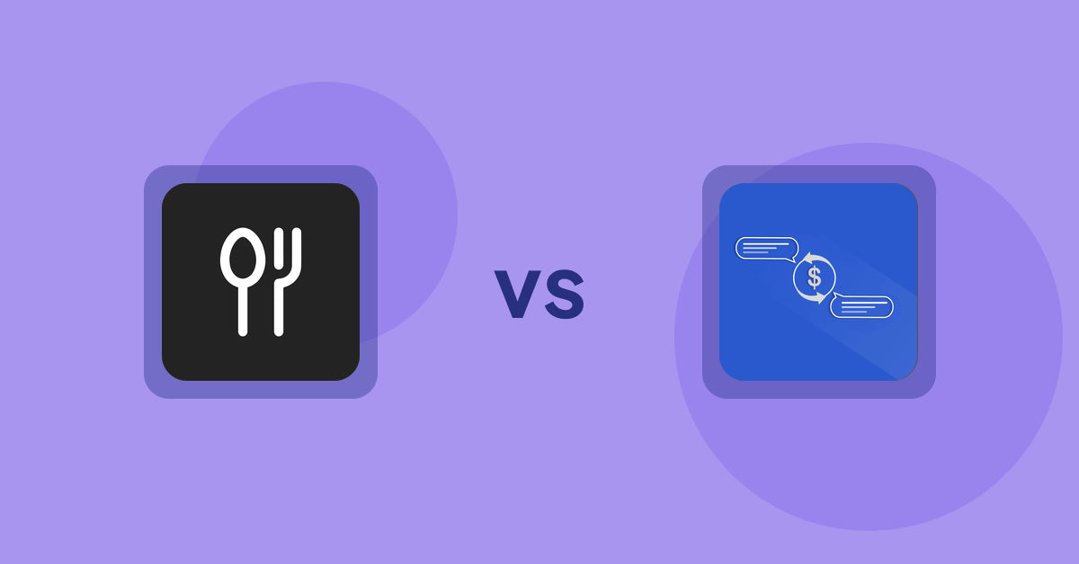 Shopify Product Display Apps: ServeUp ‑ Restaurant Menu vs. Addify Custom Price Text