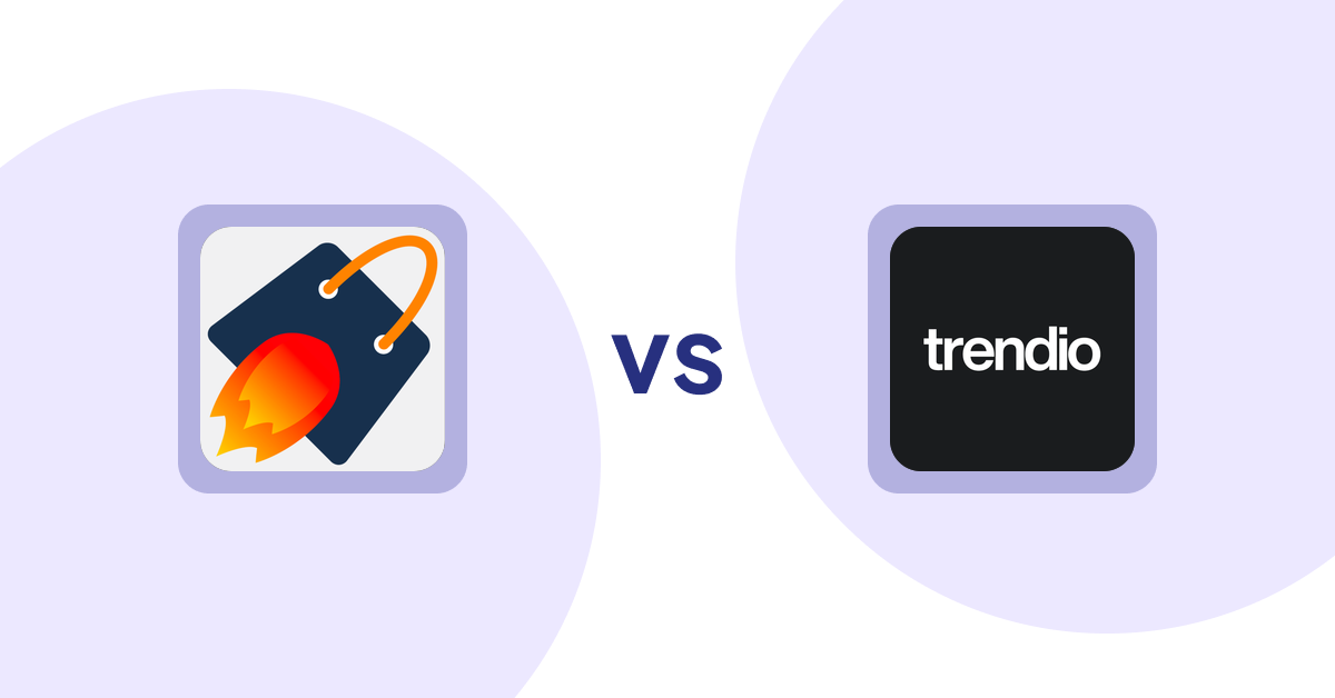Shopify Product Display Apps: Cross Sell & Upsell Pro vs Trendio