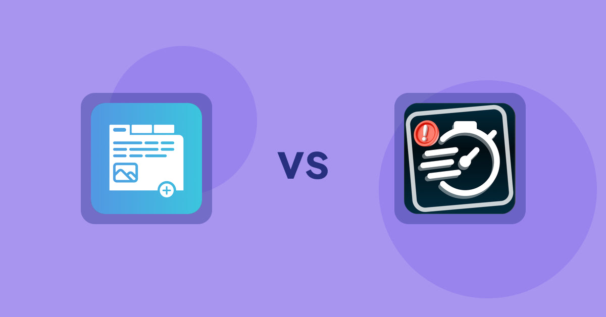 Shopify Product Display Apps: Advanced Product Tabs vs. Urgency! Low Stock Counter