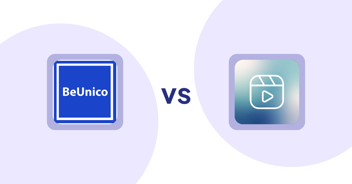 Shopify Product Display Apps: BeUnico vs Reelify - Shoppable Reel Video